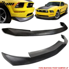 2005-2009 Ford Mustang V8 CV Style Front Bumper Lip Spoiler PU