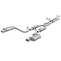 2012-2013 Dodge Charger Cat Back Exhaust; Street Series; Dual Split Rear Exit by Magnaflow (15494)