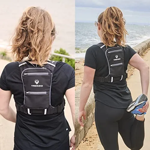 250g Lightweight Slimline Mini Running Backpack 28 to 41 Inch Men & Women