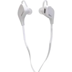 2BOOM EPBT320W Hercules ProSport Premium Bluetooth Earbuds (White)