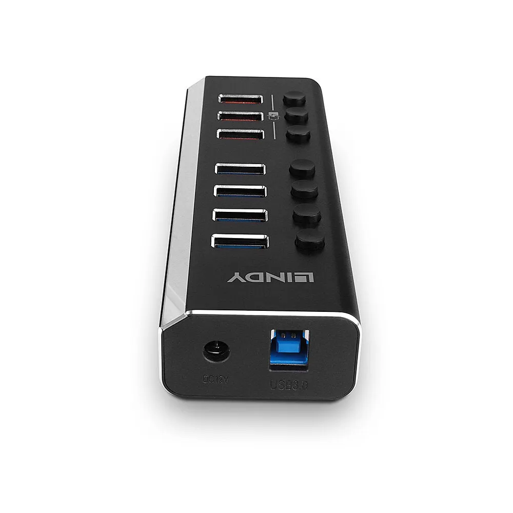 4 Port Usb 3.0 Hub With 3 Quick Cha