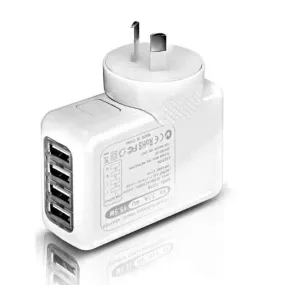 4 Port Usb Charger Nz Plug Universal Wall Charger