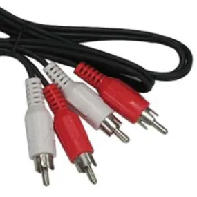 6Ft RCA M/M x 2 Audio Cable