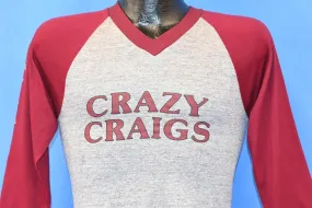 80s Crazy Craig's Stereo Mart Tri Blend t-shirt Extra Small