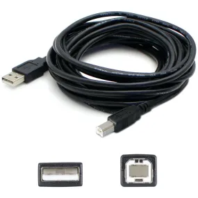 Addon Networks 3Ft Usb 2.0 (A) Male To Mini-Usb 2.0 (B) Male Black Cable