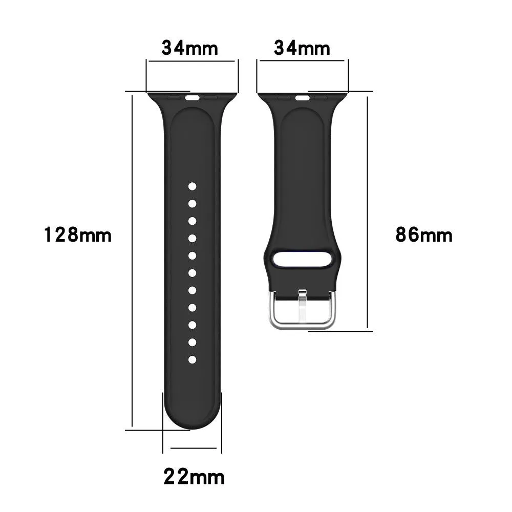 Apple Watch (45mm) IML colorful pattern silicone watch strap - Beast