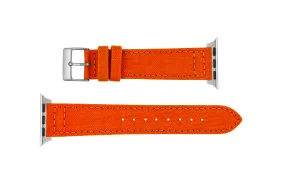 Apple Watch Strap - Orange Cordura® Fabric