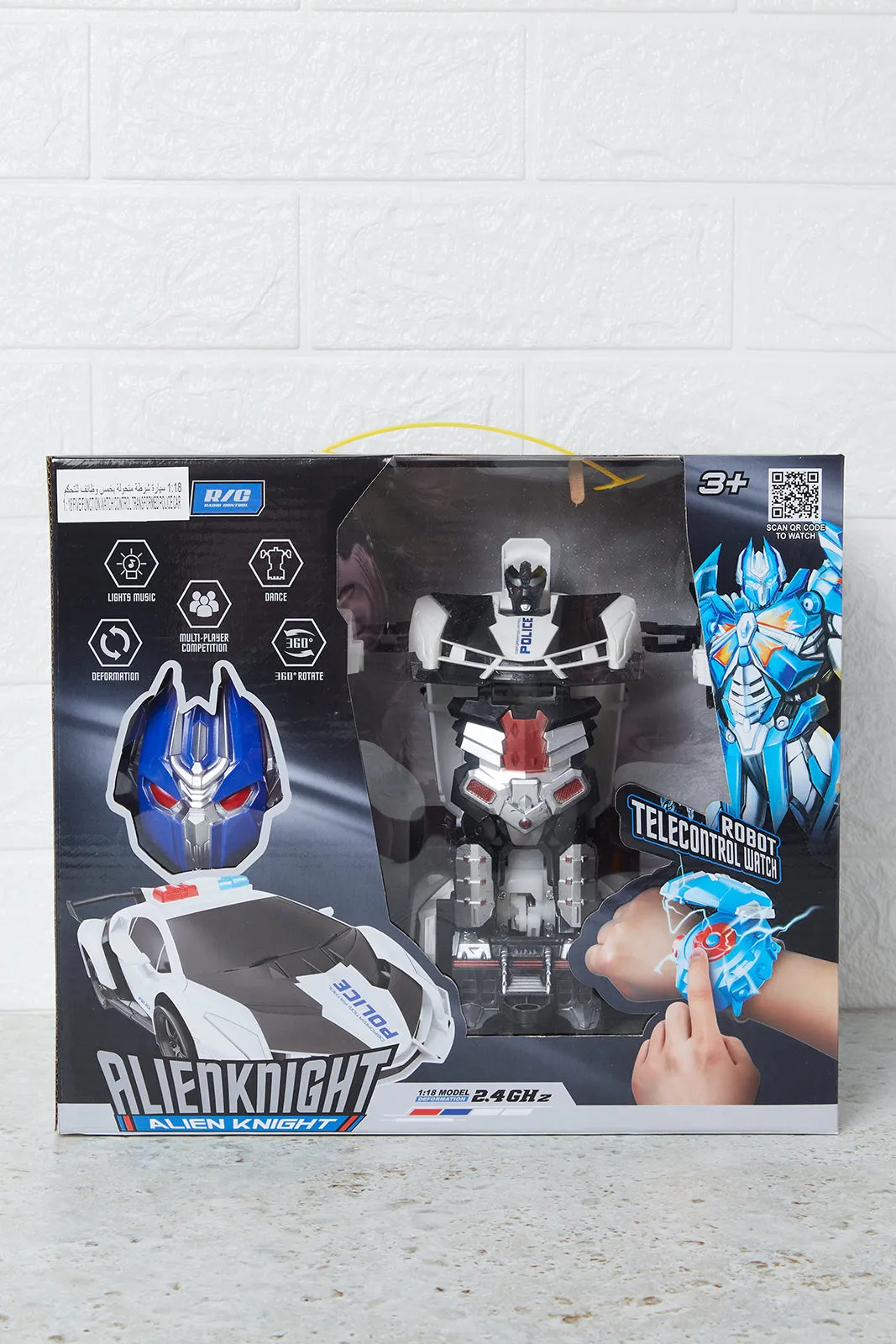 Assorted Align Night Transformers Toy With Light And Music