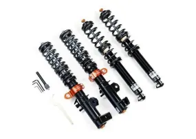 AST Suspension 5100 Series 1-Way Coilovers (Divorced Rear - Front and Rear Top Mounts Not Included) ACU-B1501S - 1984-1991 BMW 320i (E30)