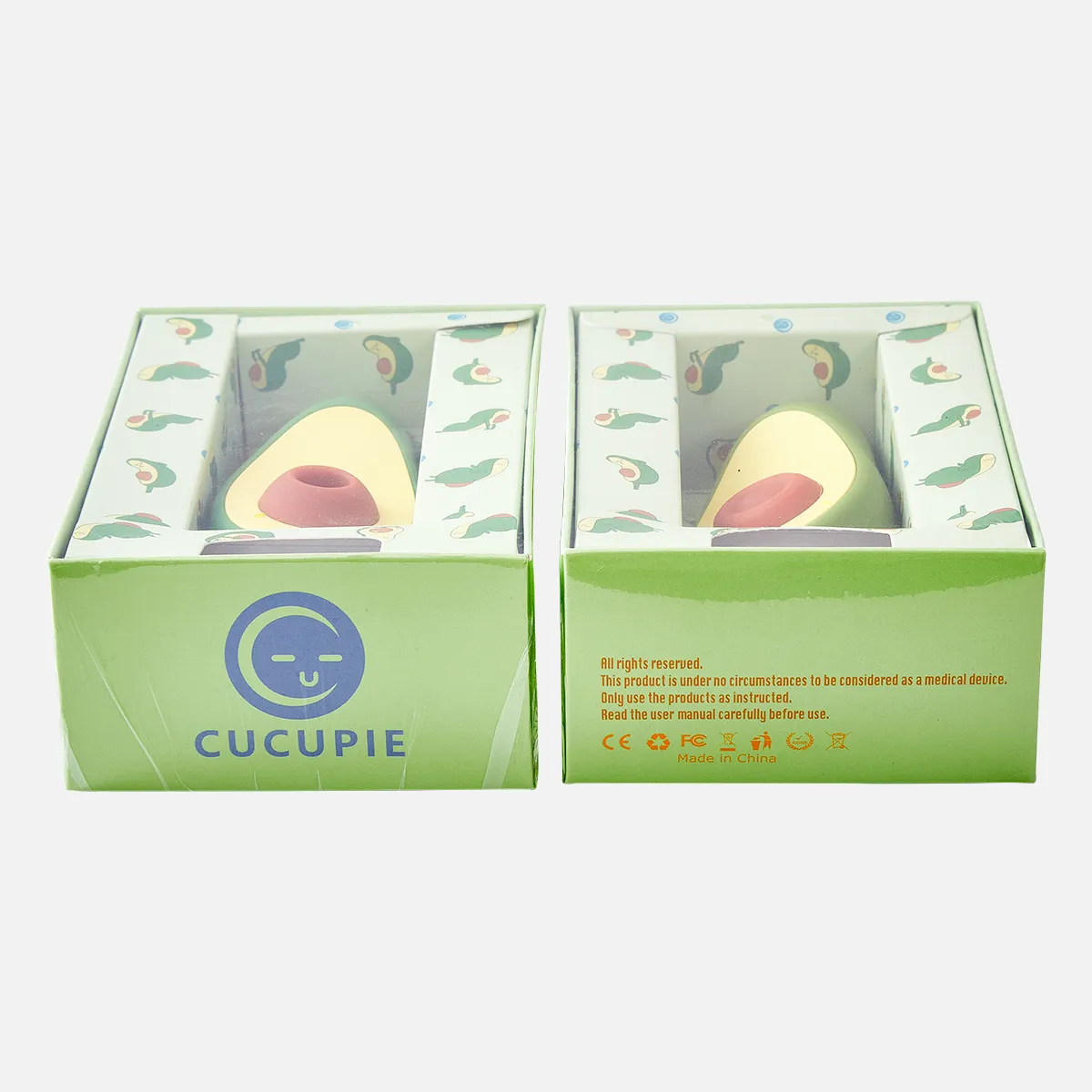 Avocado Air  Pulse Suction Palm Vibrator