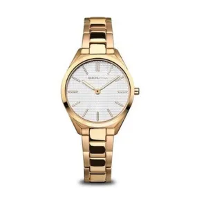 Bering Ladies Ultra Slim Gold watch