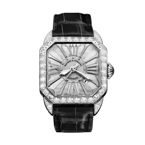 Berkeley 40 Luxury Diamond Watch for Men - 40 mm 18kt White Gold - Backes & Strauss