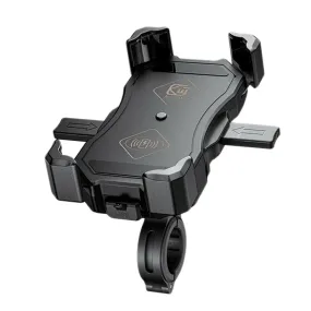 Bike Phone Mount with 360 Degree Rotation & Quick Touch Lock & Release by Happy EBikes