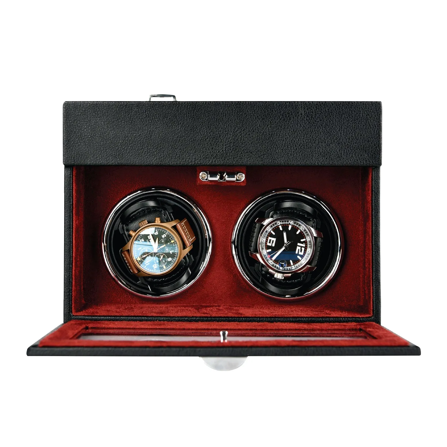 Brookstone x Christian McCaffrey - Holmes Double Watch Winder Valet (Watches Not Included)