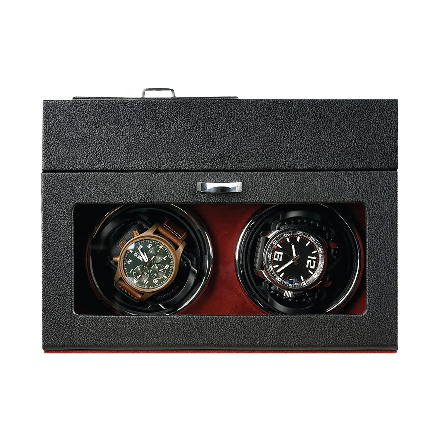 Brookstone x Christian McCaffrey - Holmes Double Watch Winder Valet (Watches Not Included)