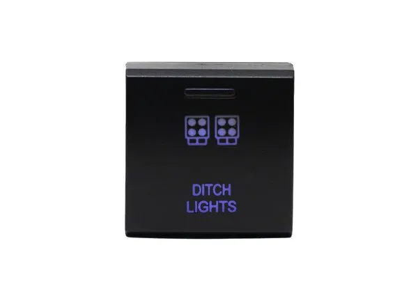 Cali Raised Square Toyota OEM Style  "Ditch Lights" Switch