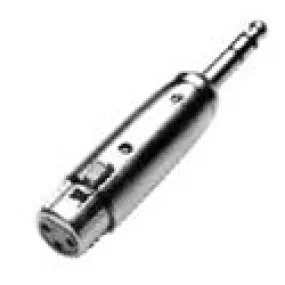 Calrad 35-456 3 Pin XLR Female Jack to 1/4 Inch Stereo Plug