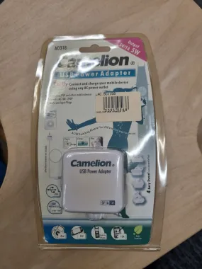 Camelion Travel Usb Charger 240V Usb 1A