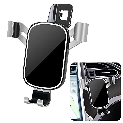 Car Phone Holder for 2016-2020 Tesla Model X and 2012-2021 Tesla Model S [Big Phones with Case Friendly] Auto Accessories Navigation Bracket Interior Decoration Mobile Cellphone Mount