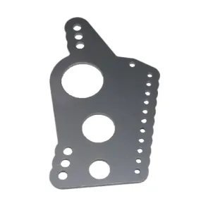 Chassis Engineering Top Gun Four Link Housing Bracket - 1/4 in Thick - 5/8 in Holes - Shock Mount - 3 in Axle Tubes