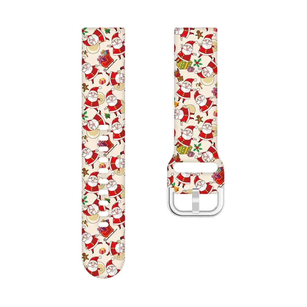 Christmas Watch Straps compatible with the Huawei Watch Fit