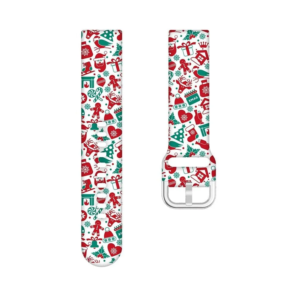 Christmas Watch Straps compatible with the Oppo Watch 3