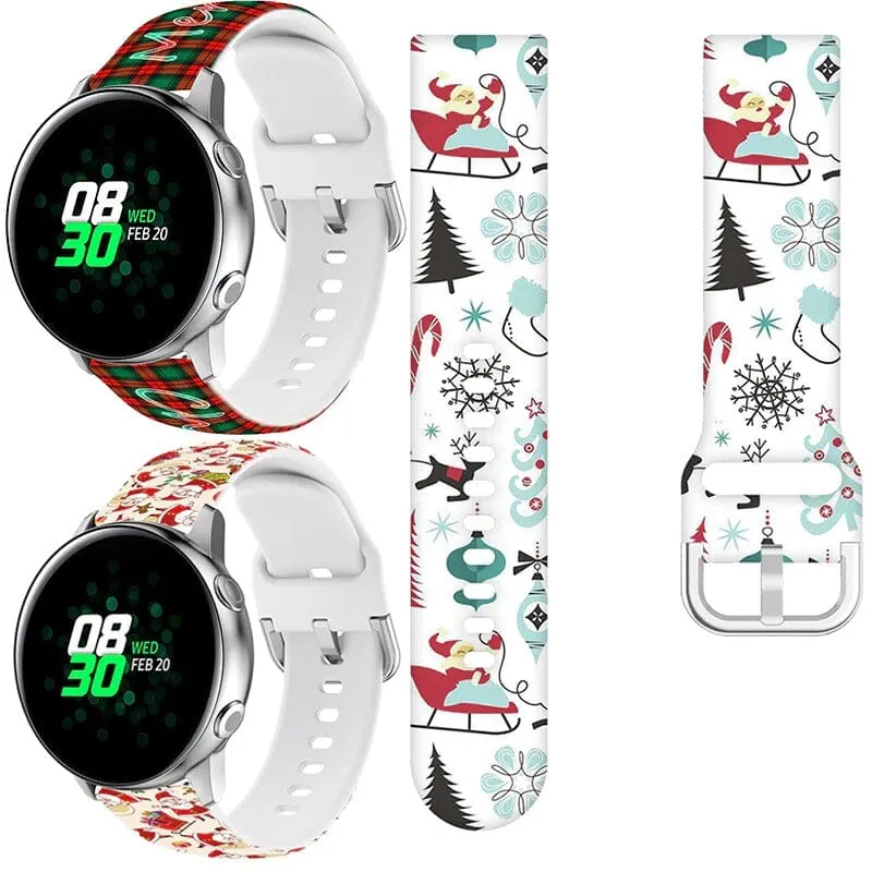 Christmas Watch Straps compatible with the Samsung Galaxy Watch 4 Classic (42mm & 46mm)