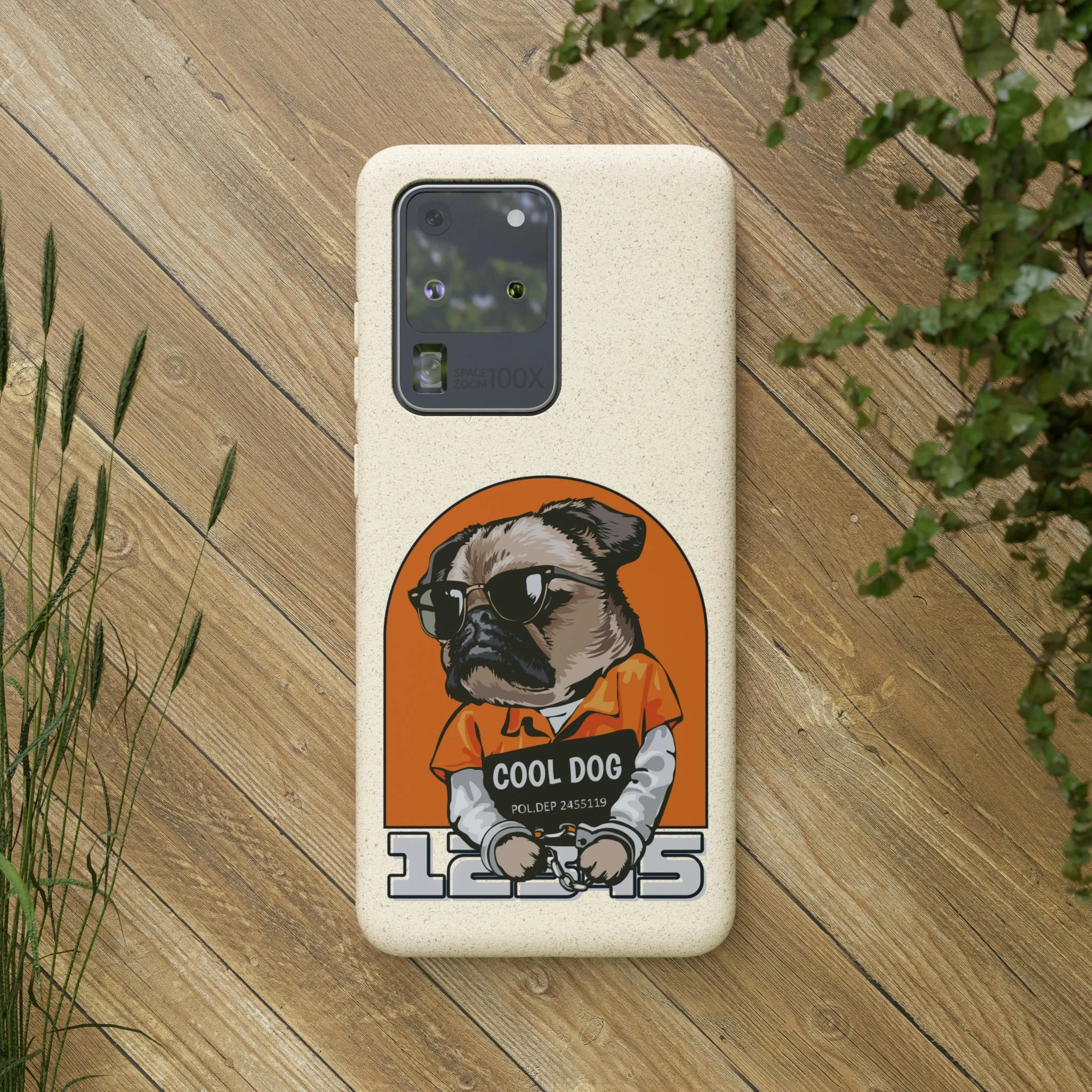 Cool Dog Biodegradable Cases POD