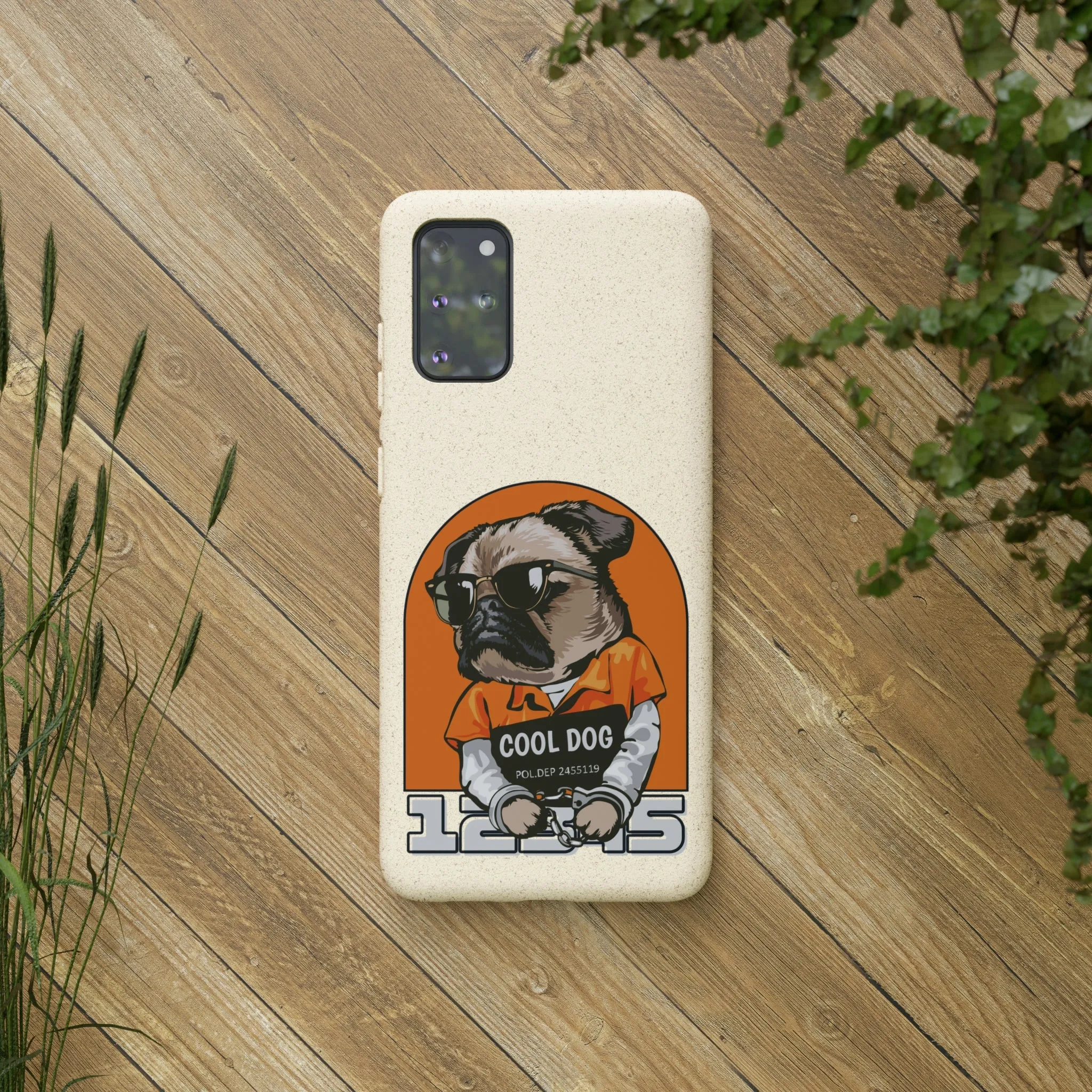 Cool Dog Biodegradable Cases POD