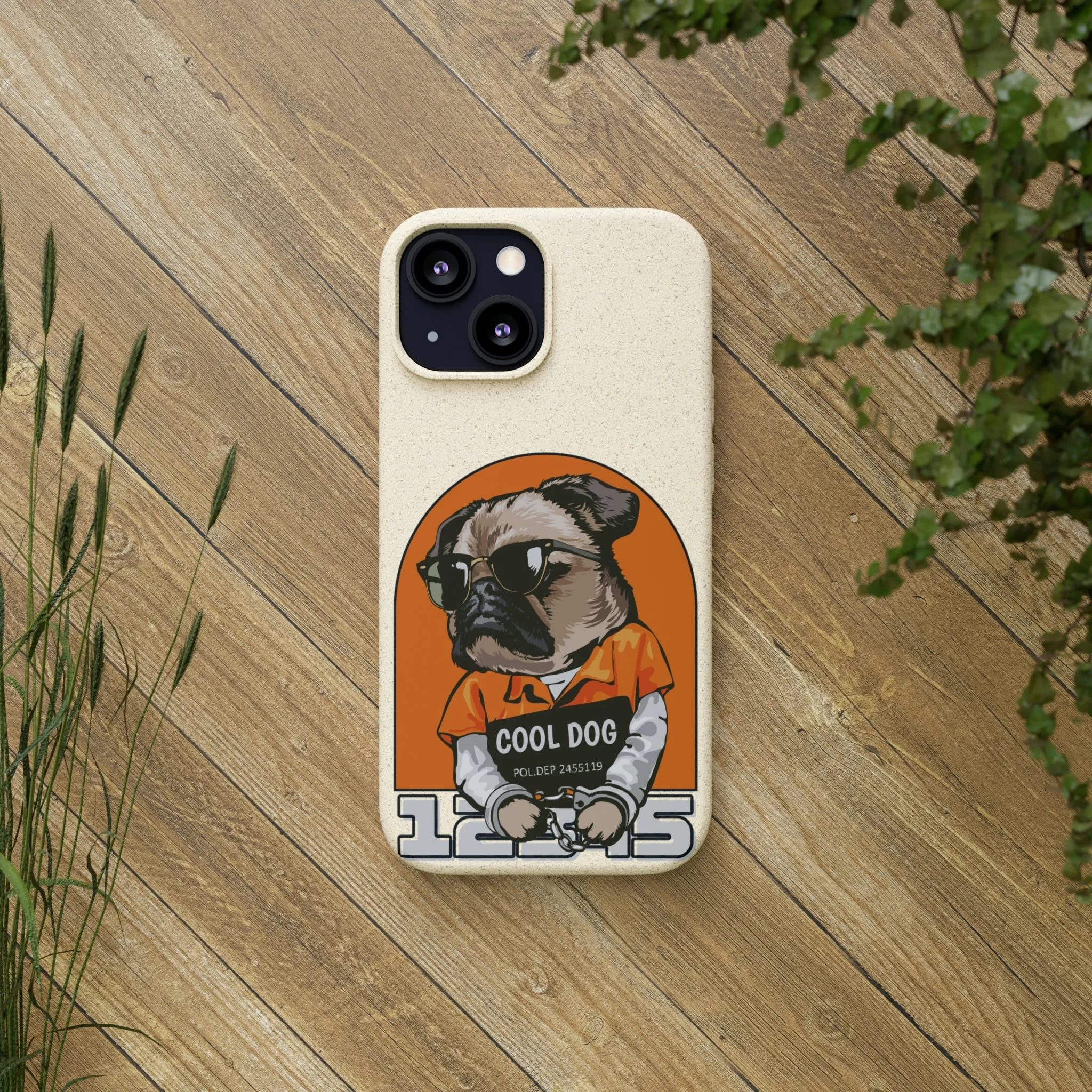 Cool Dog Biodegradable Cases POD