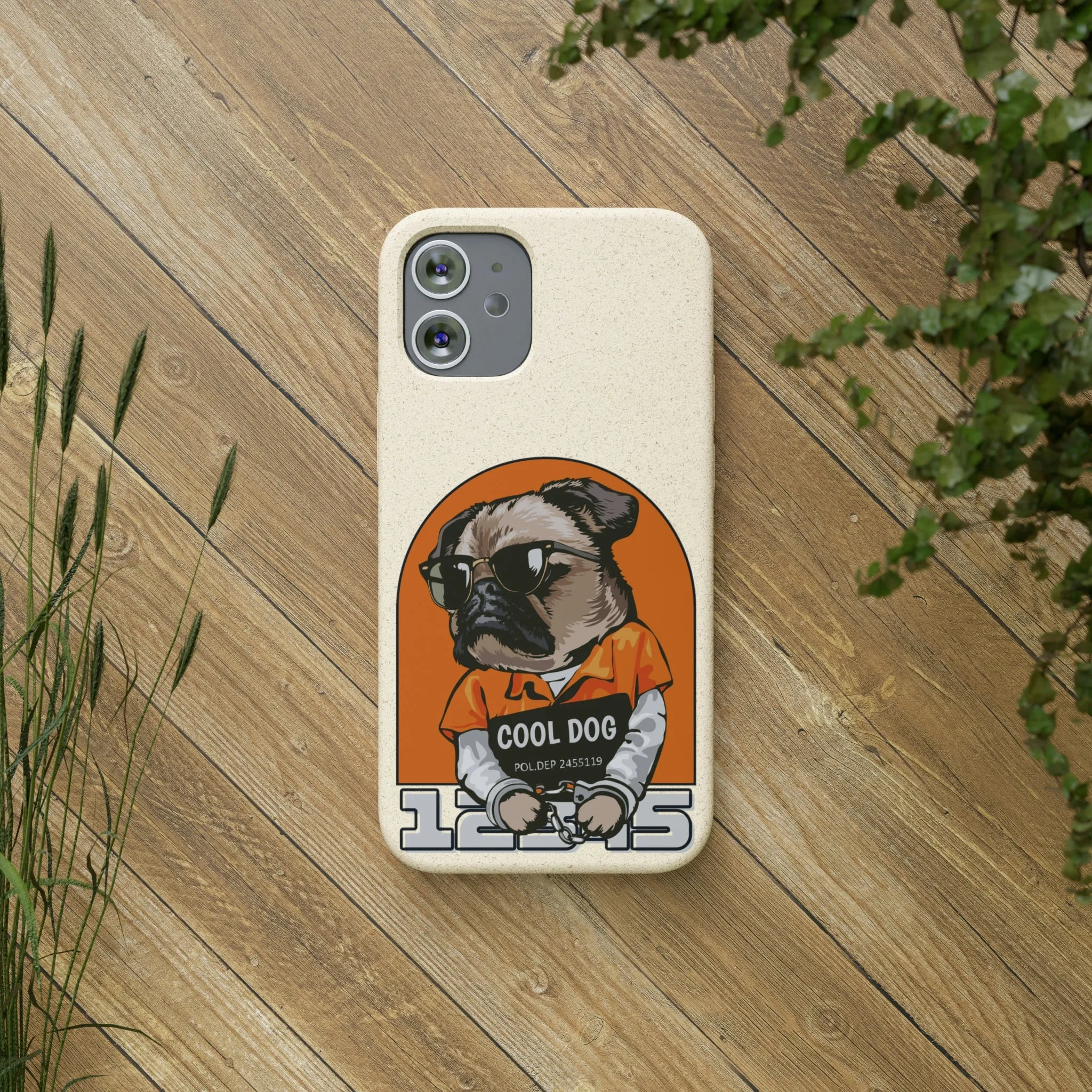 Cool Dog Biodegradable Cases POD