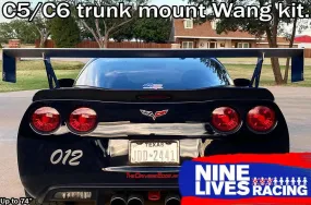 Corvette Big Wang Trunk Mount Kit '97-13 C5/6