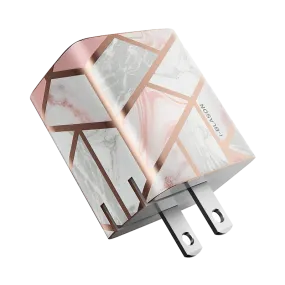 Cosmo 20W Power Adapter - Marble Pink