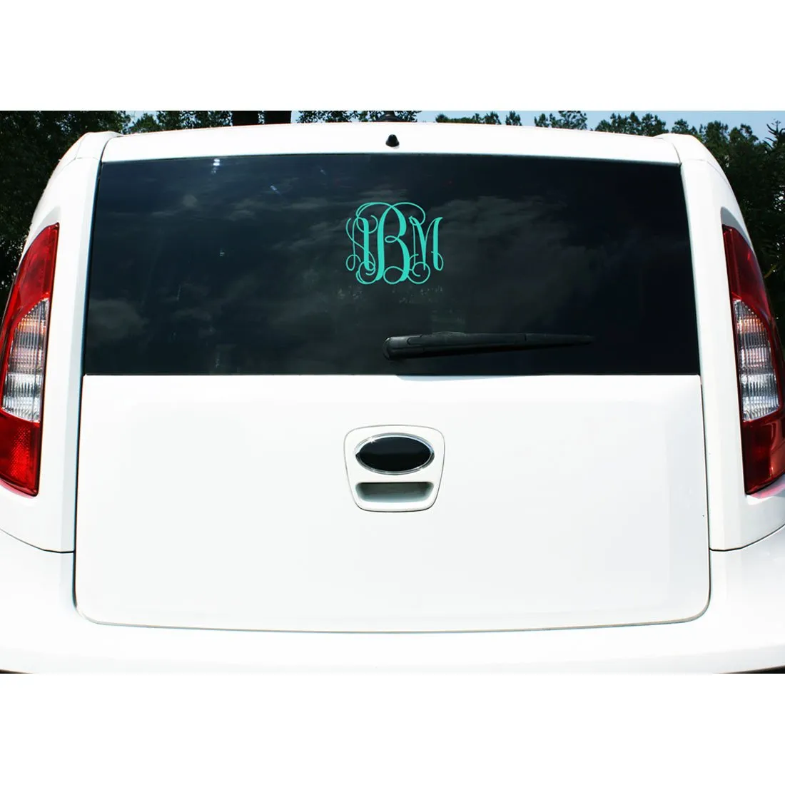 Custom Vinyl Monogram Decal