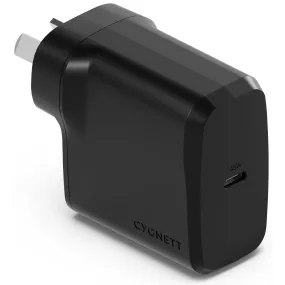 Cygnett PowerPlus 45W GaN USB-C Fast Wall Charger