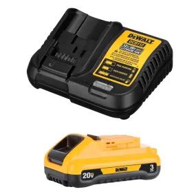 DeWALT 20V DCB230C MAX Compact 3.0Ah Battery Pack Starter Kit