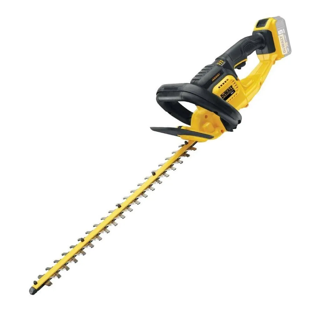 DeWalt DCM563PB 18V XR Cordless Hedge Trimmer with 1 x 4.0Ah Battery & Charger