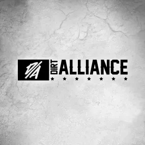 Dirt Alliance - Western Block Banner Sticker