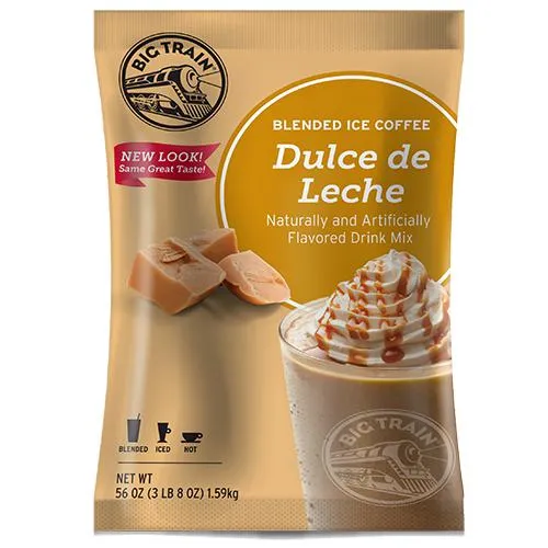 Dulce De Leche Blended Ice Coffee - Big Train Mix - Bag 3.5 pounds