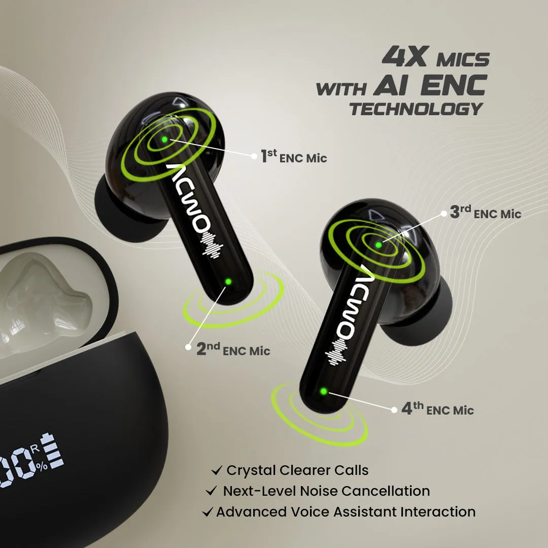 DwOTS 323 (Black) Earbuds