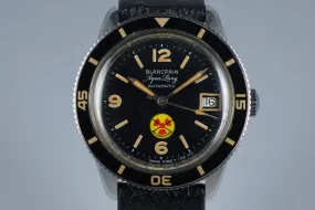 Early 1960’s Blancpain 50 Fathoms ‘No Radiations’ Aqua Lung