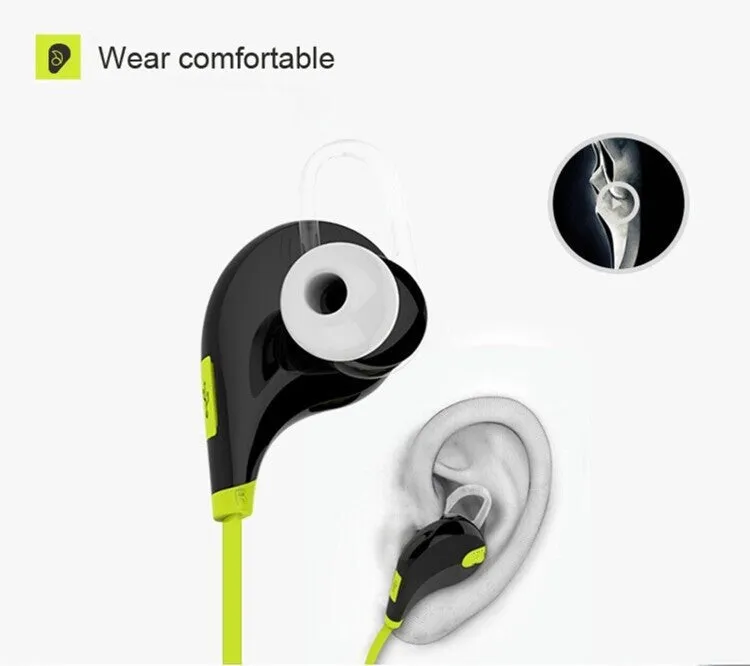 Fashion Sport Wireless Bluetooth 4.1 Earphones Mini Best Stereo Running Headset MP3 Music Headphones For Smart Phone