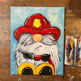 Fire Fighter Gnome