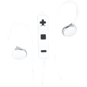 Fisher FBEP680W Easy Sound Bluetooth Stereo Earbuds with Microphone (White)