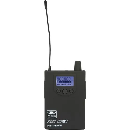 Galaxy Audio AS-1100R Wireless Bodypack Receiver