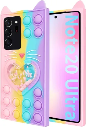 Galaxy Note 20 Ultra 6.9 Inch Cute Silicone Teens Boys Note20 Ultra