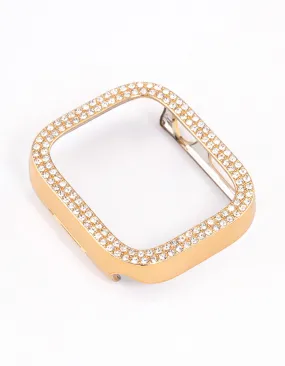 Gold Diamante Watch Case 40/41mm