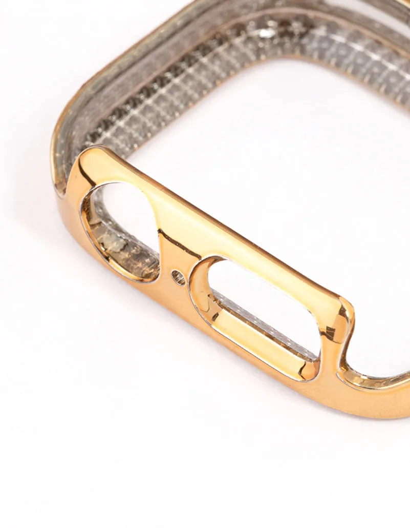 Gold Diamante Watch Case 40/41mm