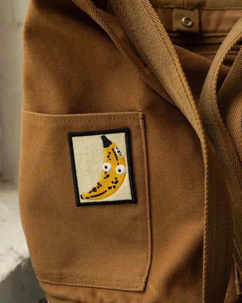 Googly Eyes Banana Small Sticky Patch