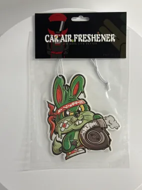 Green Turbo Rabbit Ninja Air Freshener